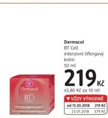 Intenzivní liftingový krém BT Cell Dermacol