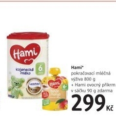 Výživa mléčná Hami