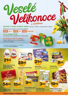 akční leták COOP 14.3.2018-27.3.2018