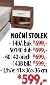 Noční stolek 140 buk