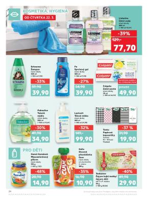 akční leták Kaufland 22.3.2018-28.3.2018