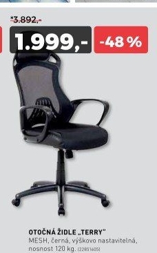 Otočná židle TERRY