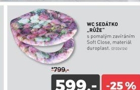 WC sedátko BUNCH OF ROSE