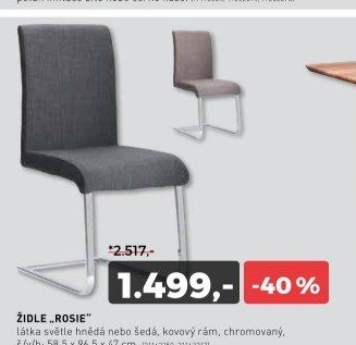 Židle ROSIE