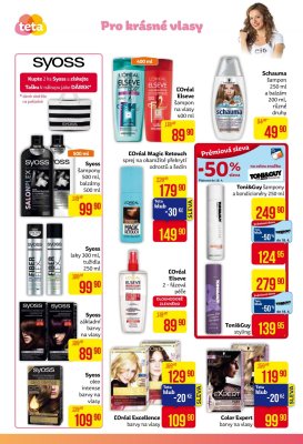 akční leták Teta drogerie 22.3.2018-31.3.2018