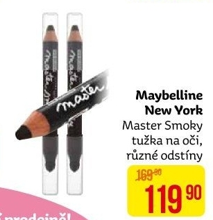 Oční stíny v tužce Master Smoky Maybelline