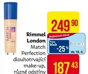 Make up Match Perfection Rimmel