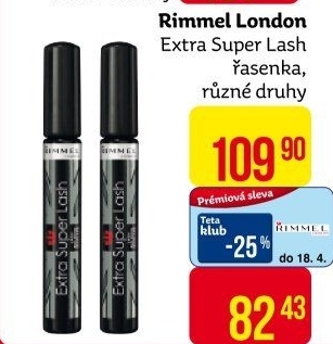 Řasenka Extra Super Lash Rimmel