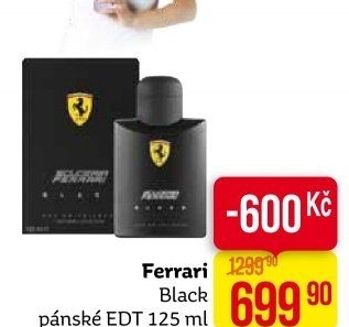 Toaletní voda pánská Black Ferrari