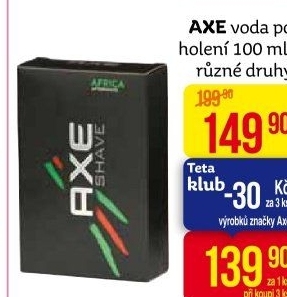 Voda po holení Axe