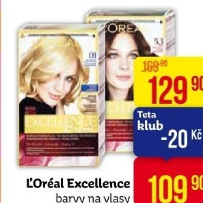 Barva na vlasy Excellence Creme L'oréal