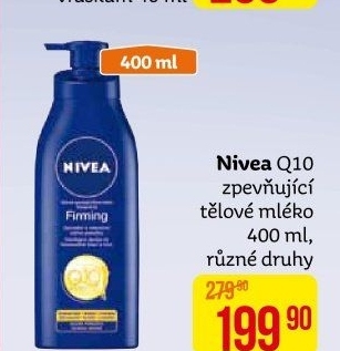 Tělové mléko zpevňující Firming Q10 Plus Nivea