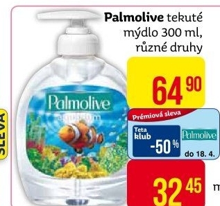 Tekuté mýdlo Palmolive