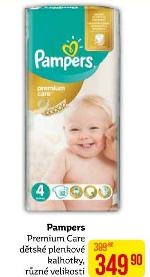 Pleny dětské Pampers Premium Care