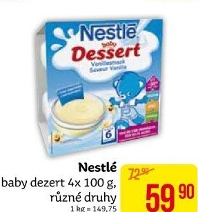 Dezert mléčný Nestlé