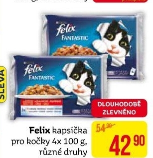 Kapsičky pro kočky Felix Purina