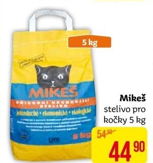 Stelivo pro kočky Mikeš