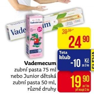 Pasty na zuby Vademecum
