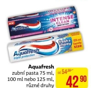 Pasta na zuby Aquafresh