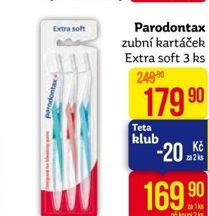 Kartáček na zuby Parodontax