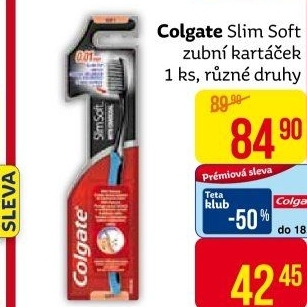Kartáček na zuby Slim Soft Colgate