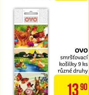 Smršťovací košilky na vajíčka OVO