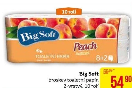 Toaletní papír 2vrstvý Big Soft