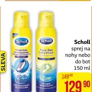 Deodorant sprej do bot Scholl