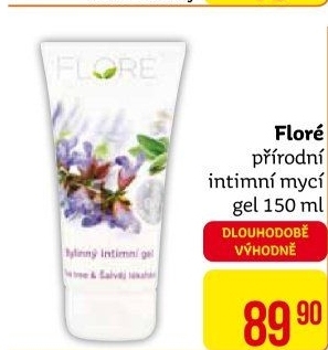 Intimní mycí gel Floré
