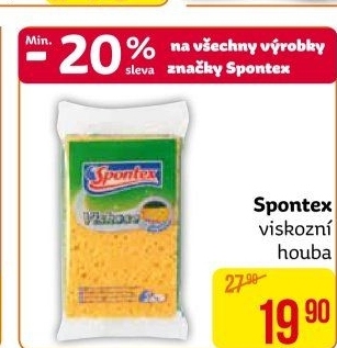 Viskozní houba Spontex