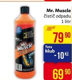 Čistič odpadů Mr.Muscle