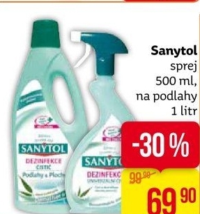 Dezinfekční univerzální čistič ve spreji Sanytol