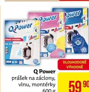 Prací prášek na záclony Q Power