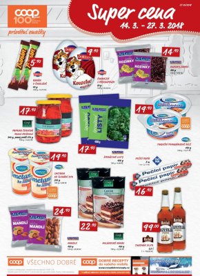 akční leták COOP 21.3.2018-27.3.2018