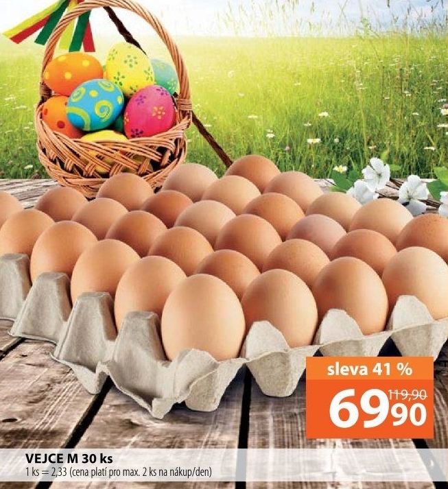 Vejce čerstvá M