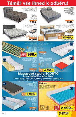akční leták Sconto nábytek 21.3.2018-10.4.2018