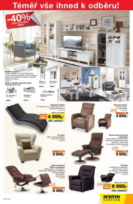 akční leták Sconto nábytek 21.3.2018-10.4.2018