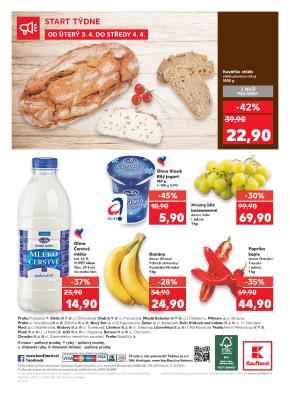 akční leták Kaufland 29.3.2018-4.4.2018