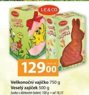 Výběrová šunka velikonoční vajíčko LE&amp