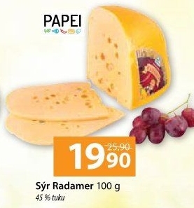 Sýr Radamer Lahůdky Papei
