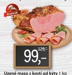 Uzené maso od kýty s kostí Krahulík
