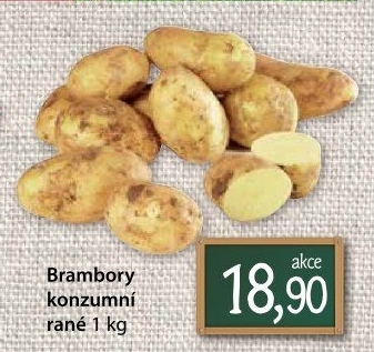 Brambory konzumní rané