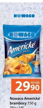 Brambory americké mražené Nowaco