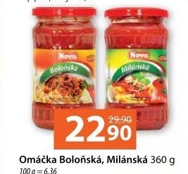 Omáčka na těstoviny Nova