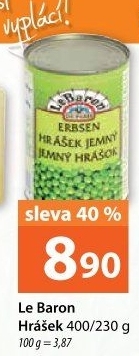 Hrášek Le Baron