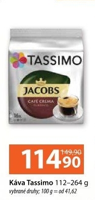 Kapsle Tassimo Jacobs