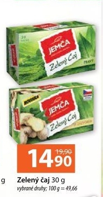 Zelený čaj Jemča