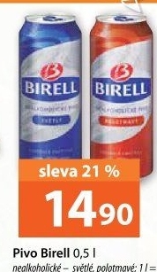 Nealkoholické pivo Birell