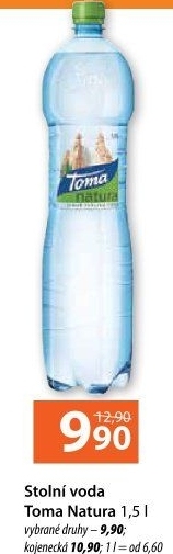 Přírodní voda Toma Natura