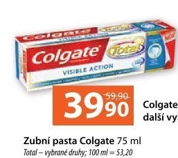 Pasta na zuby Total Colgate